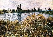 Claude Monet By the Seine near Vetheuil oil painting picture wholesale